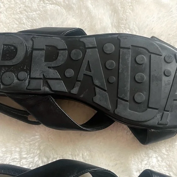 Prada Women's Black Sandals - Picture 6 of 6